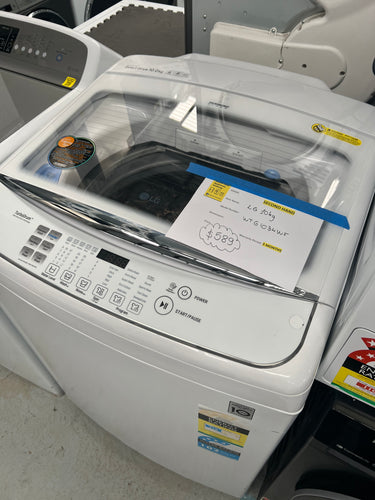 Second hand LG 10kg Top Load Washing Machine with Direct Drive WTG1034WF - Second Hand Appliances Geebung